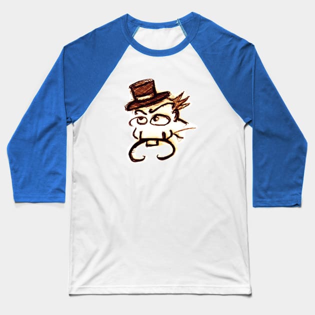 CHINESE MAD HATTER Baseball T-Shirt by haegifrq